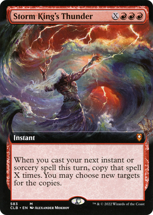 Storm King's Thunder (CLB-583) - mythic: (Extended Art) - Foil