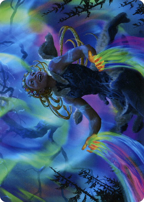 Esika, God of the Tree // Esika, God of the Tree (AKHM-043) - common (Borderless) - Foil