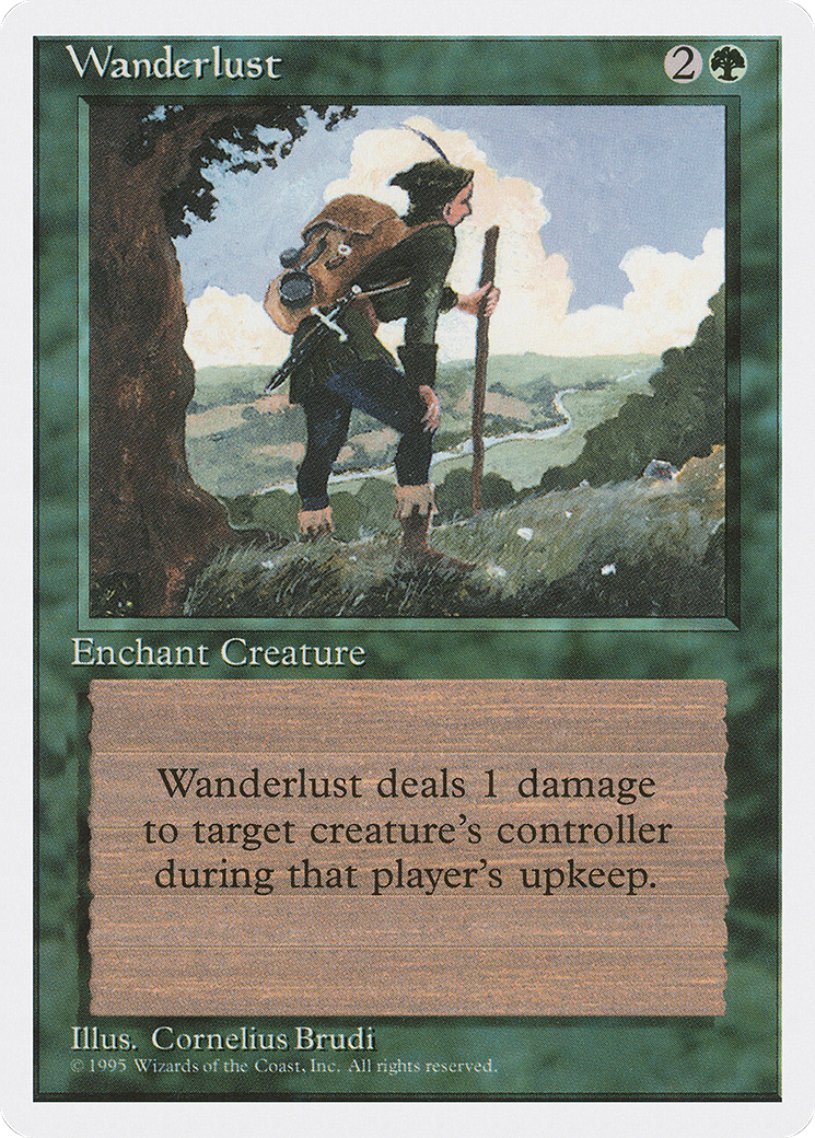 Wanderlust (4ED-285) - uncommon