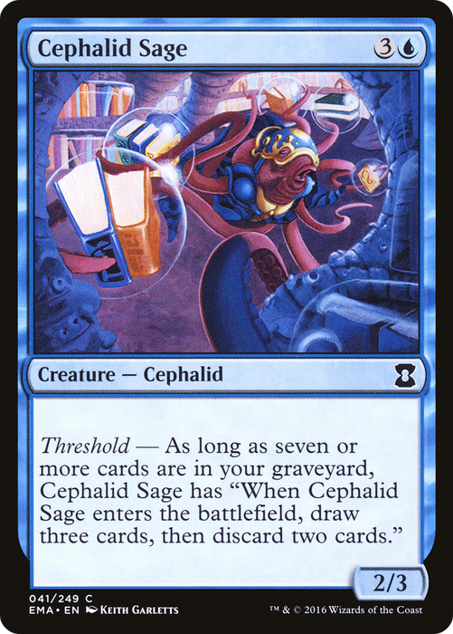 Cephalid Sage (EMA-041) - common - Foil