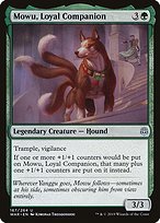 Mowu, Loyal Companion (WAR-167) - uncommon - Foil