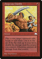 Desperate Gambit (WTH-096) - uncommon
