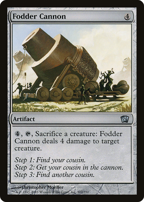 Fodder Cannon (8ED-302★) - uncommon - Foil
