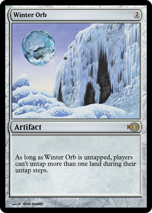 Winter Orb (PRM-46922) - rare - Foil