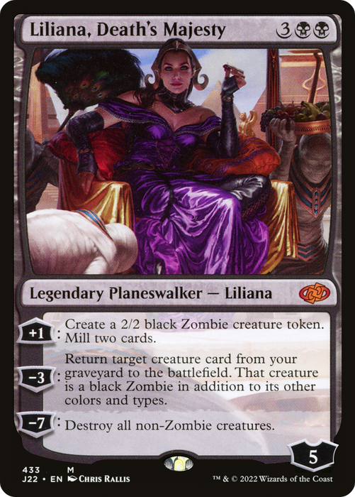 Liliana, Death's Majesty (J22-433) - mythic