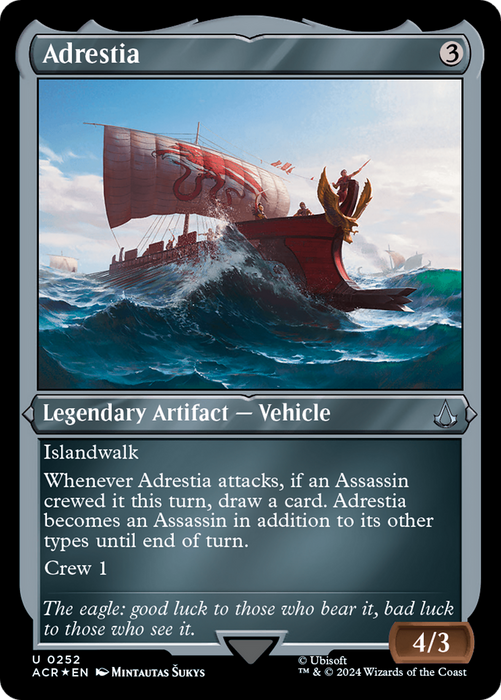 Adrestia (ACR-252) - uncommon - Etched Foil
