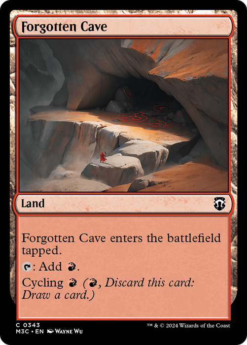 Forgotten Cave (M3C-343) - common - Foil