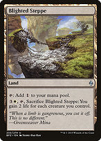 Blighted Steppe (BFZ-232) - uncommon - Foil