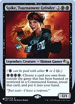 Spike, Tournament Grinder (LIST-024) - rare - Foil
