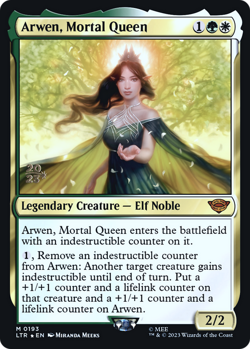 Arwen, Mortal Queen (PRE-193S) - mythic - Foil