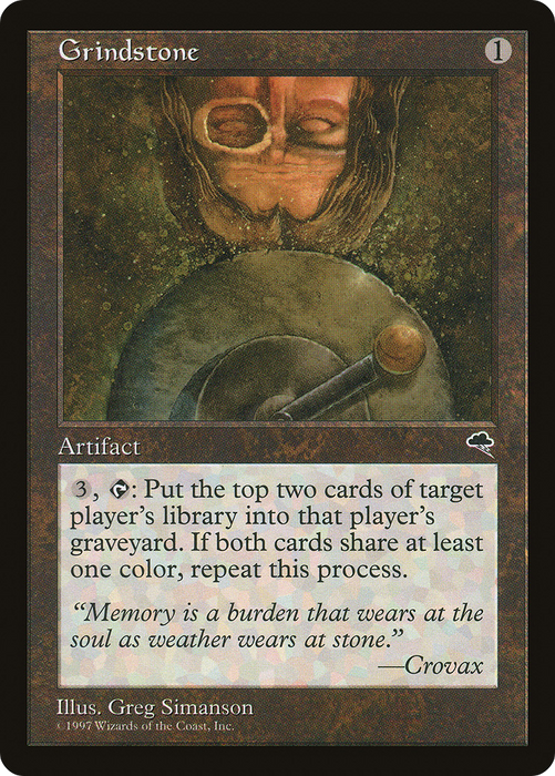 Grindstone (TMP-290) - rare