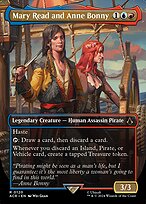 Mary Read and Anne Bonny (ACR-120) - rare (Borderless)