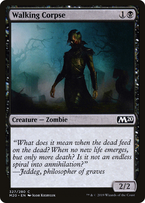 Walking Corpse (M20-327) - common