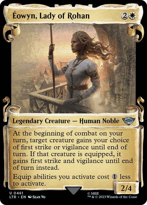 Éowyn, Lady of Rohan (LTR-461) - uncommon: (Showcase) - Foil