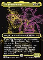 The Swarmweaver (DSK-363) - rare (Borderless) - Foil