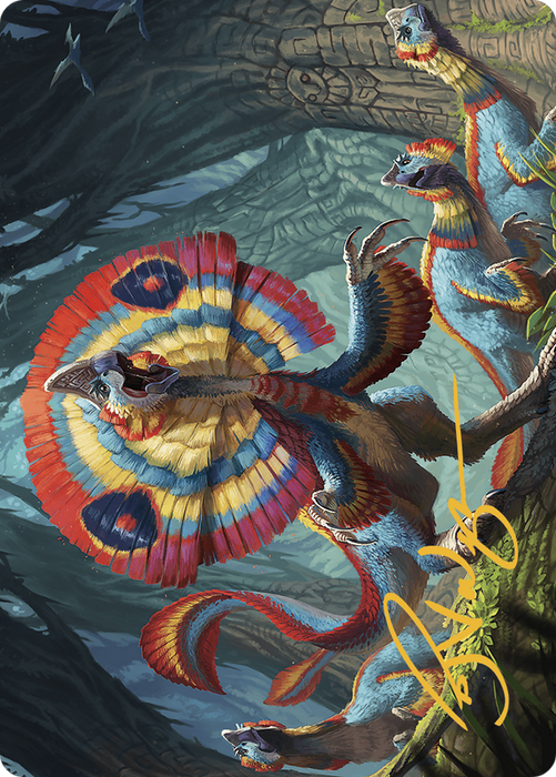 Sunfrill Imitator // Sunfrill Imitator (ALCI-078) - common (Borderless) - Foil