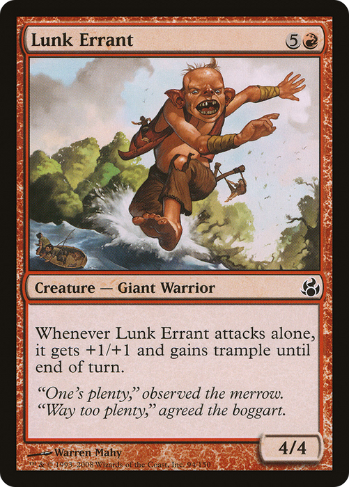 Lunk Errant (MOR-094) - common - Foil