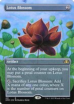 Lotus Blossom (DMR-451) - rare (Borderless)