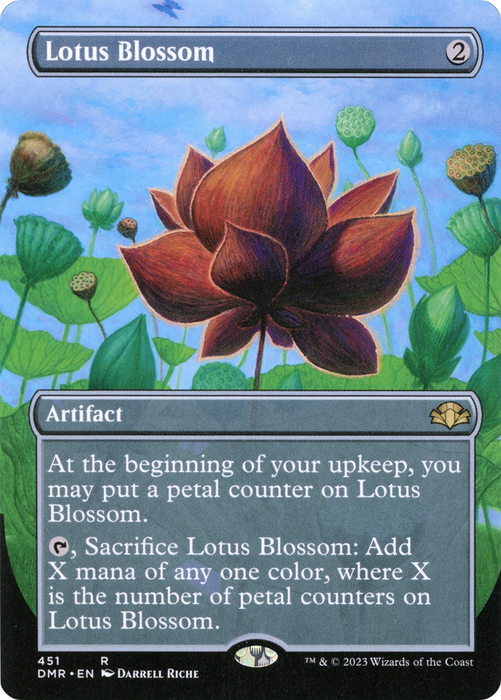 Lotus Blossom (DMR-451) - rare (Borderless)
