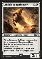 Sandcloud Harbinger (YBLB-003) - uncommon