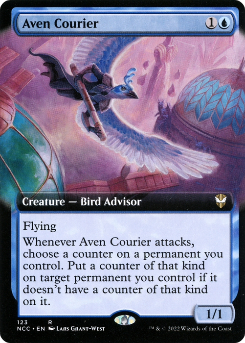 Aven Courier (NCC-123) - rare: (Extended Art)