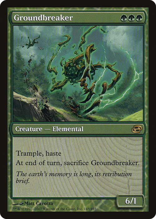 Groundbreaker (PLC-148) - rare: (colorshifted)