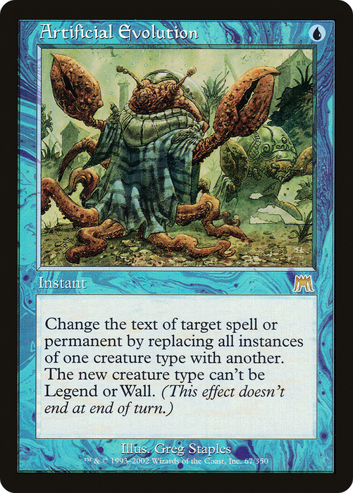 Artificial Evolution (ONS-067) - rare - Foil