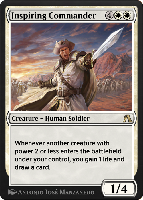 Inspiring Commander (ANB-011) - rare