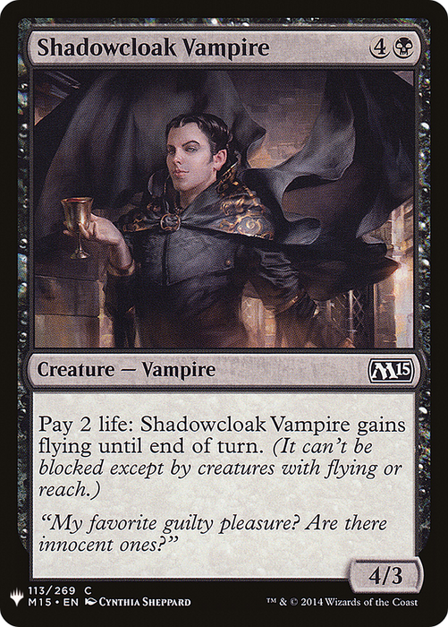 Shadowcloak Vampire (LIST-M15-113) - common