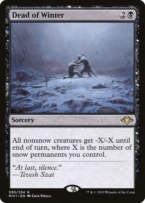 Dead of Winter (MH1-085) - rare