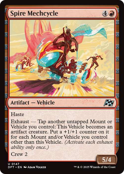 Spire Mechcycle (DFT-147) - uncommon - Foil