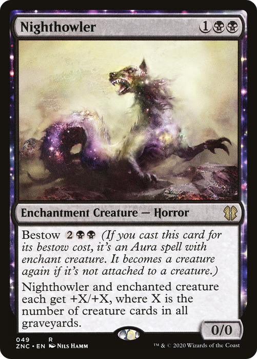 Nighthowler (ZNC-049) - rare: (enchantment)