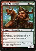 Proud Wildbonder (IKO-229) - uncommon