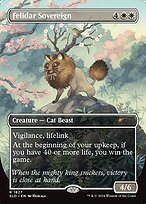 Felidar Sovereign (1827) (Rainbow Foil) (SLD-1827) - rare - Foil