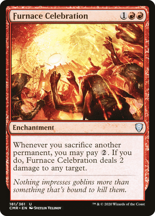 Furnace Celebration (CMR-181) - uncommon - Foil