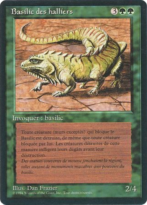 Thicket Basilisk (FBB-218) - uncommon