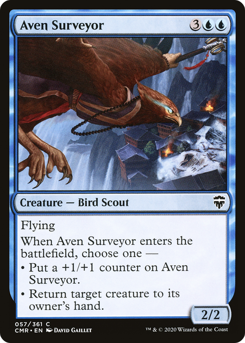 Aven Surveyor (CMR-057) - common - Foil
