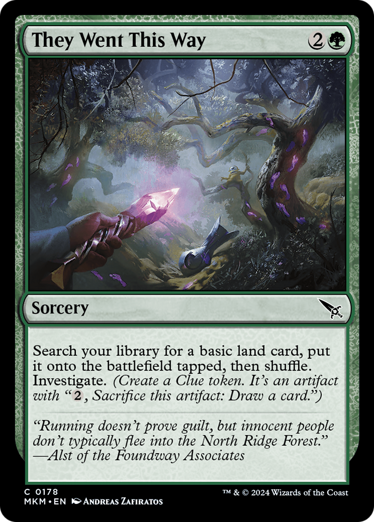 They Went This Way (MKM-178) - common