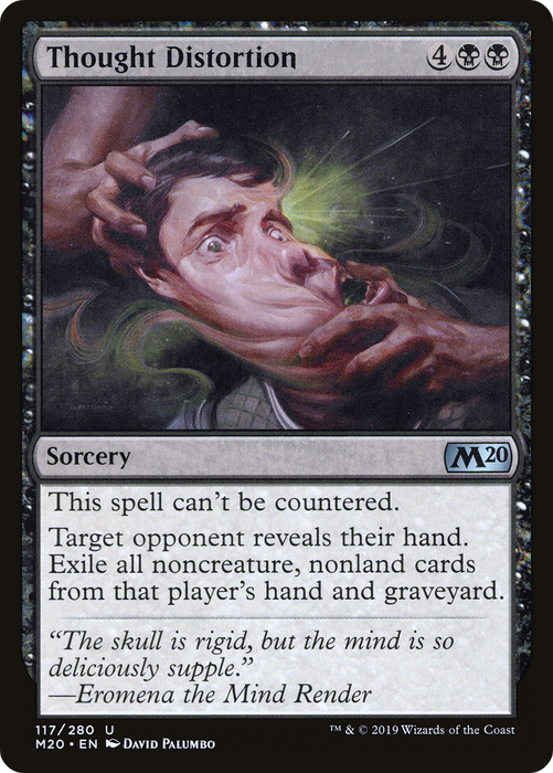 Thought Distortion (M20-117) - uncommon - Foil