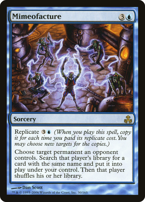 Mimeofacture (GPT-030) - rare - Foil