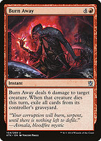 Burn Away (KTK-104) - uncommon - Foil