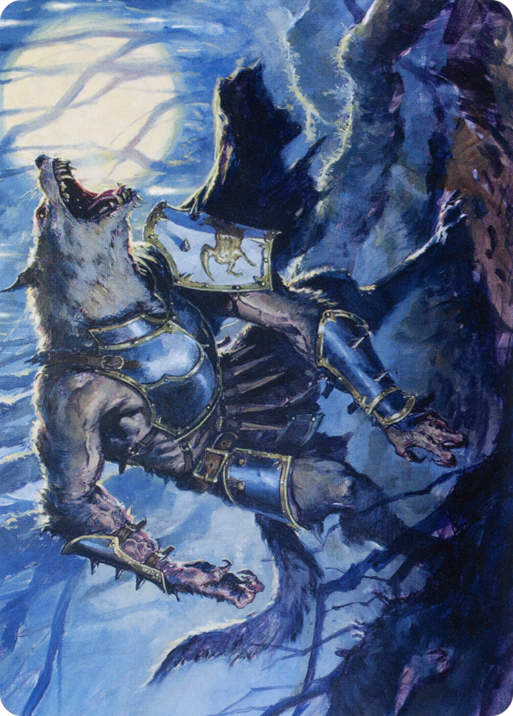 Moonrage Brute // Moonrage Brute (AMID-014) - common (Borderless) - Foil