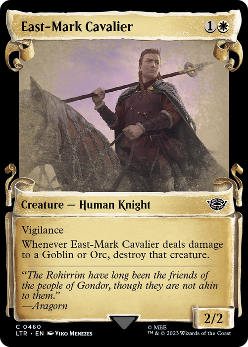 East-Mark Cavalier (LTR-460) - common: (Showcase) - Foil