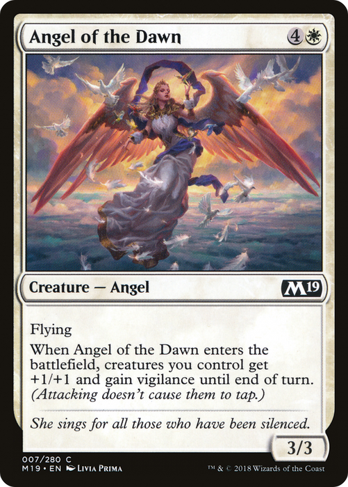 Angel of the Dawn (M19-007) - common - Foil