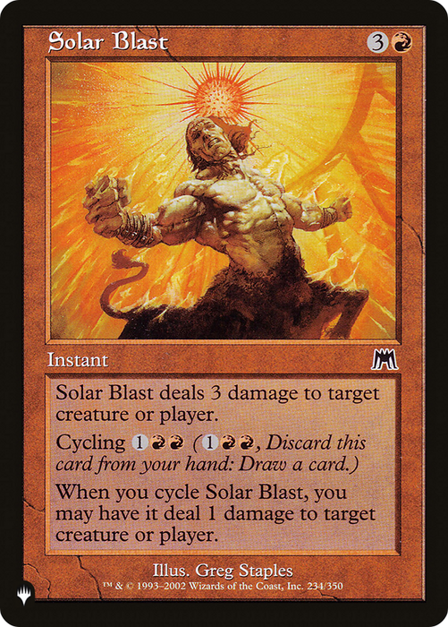 Solar Blast (LIST-ONS-234) - common