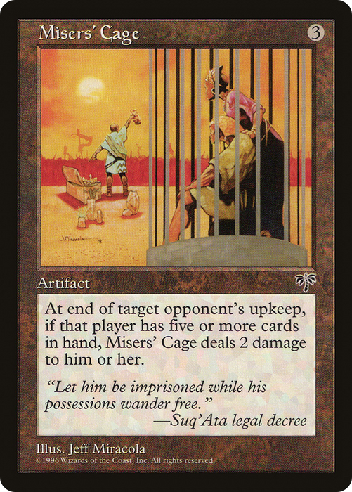 Misers' Cage (MIR-311) - rare