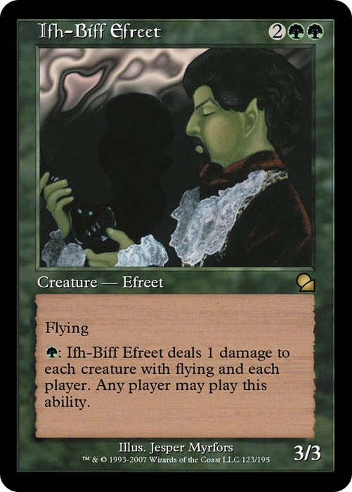 Ifh-Bíff Efreet (ME1-123) - rare - Foil