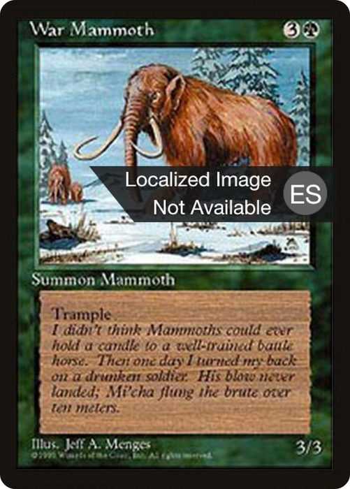 War Mammoth (4BB-286) - common