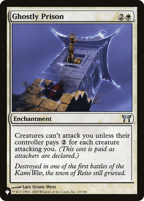 Ghostly Prison (LIST-CHK-10) - uncommon