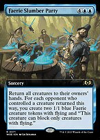 Faerie Slumber Party (WOE-371) - rare: (Extended Art) - Foil